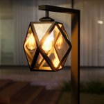 Ambra F Уличный светильник на столбе IP33 35133/F черный Elektrostandard
