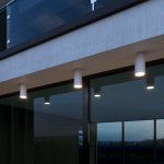 Уличный потолочный светильник Light LED 2102 IP65 35129/H белый Elektrostandard