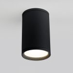 Уличный потолочный светильник Light 2101 IP65 35128/H черный Elektrostandard