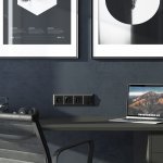 Розетка с быстрой зарядкой USB Type A+С черная W1171708 Werkel