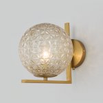 Настенный светильник бра Eurosvet 70131/1 латунь Shape