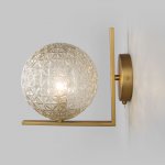 Настенный светильник бра Eurosvet 70131/1 латунь Shape