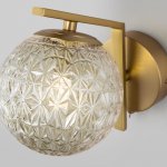 Настенный светильник бра Eurosvet 70132/1 латунь Shape