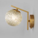 Настенный светильник бра Eurosvet 70132/1 латунь Shape