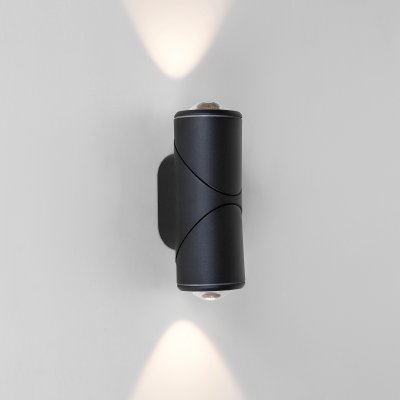

Уличный настенный светодиодный светильник GIRA D LED IP65 35127/D черный Elektrostandard