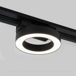 Трековый светодиодный светильник для однофазного шинопровода Spila черный 12W 4200K 85079/01 Elektrostandard