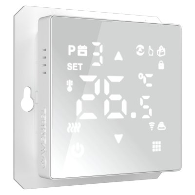 Сенсорный терморегулятор для теплого пола Wi-Fi (белый) Werkel W1151201 Сенсорный терморегулятор для теплого пола Wi-Fi (белый) Werkel W1151201