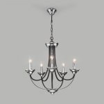 Подвесная люстра 60098/5 хром Eurosvet