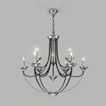 Подвесная люстра 60098/9 хром Eurosvet