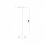 Настенный светодиодный светильник Petite LED 40110/LED белый Elektrostandard