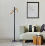 Торшер Eurosvet 01087/2 латунь Barre