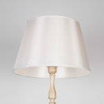 Торшер классический с абажуром 01088/1 белый с золотом Eurosvet