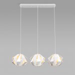 Подвесной светильник Eurosvet 50137/3 белый Moire