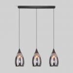 Люстра Eurosvet 50285/3 черный жемчуг Cosmic