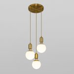 Люстра Eurosvet 50151/3 латунь Bubble