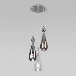 Подвесной светильник Eurosvet 50202/3 хром Ilario