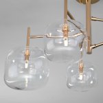 Потолочная люстра в стиле лофт 70128/5 золото Eurosvet