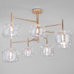 Потолочная люстра в стиле лофт 70128/7 золото Eurosvet