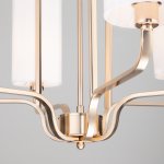 Подвесная люстра с абажурами 60128/6 золото Eurosvet