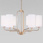 Подвесная люстра с абажурами 60128/6 золото Eurosvet