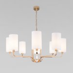 Классическая люстра с абажурами 60128/8 золото Eurosvet