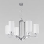 Классическая подвесная люстра 60128/6 хром Eurosvet