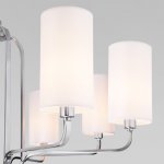 Подвесная люстра с абажурами 60128/8 хром Eurosvet