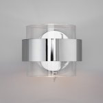 Настенный светильник в стиле лофт 70127/1 хром Eurosvet