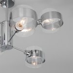 Потолочный светильник в стиле лофт 70127/6 хром Eurosvet