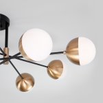 Потолочная люстра в стиле лофт 70129/8 латунь Eurosvet