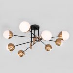 Потолочная люстра в стиле лофт 70129/8 латунь Eurosvet