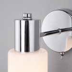 Настенный светильник со стеклянным плафоном 70160/1 хром Eurosvet