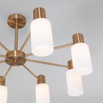 Потолочная люстра в стиле лофт 70160/8 латунь Eurosvet