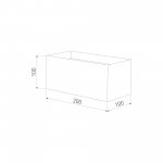 Уличный настенный светодиодный светильник WINNER DOUBLE LED IP54 35137/W серый Elektrostandard