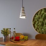 Люстра Eurosvet 50058/1 серебро Storm