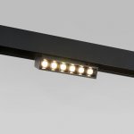 Трековый светодиодный светильник Slim Magnetic HL01 6W 4200K черный 85009/01 Elektrostandard