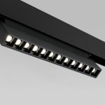 Трековый светильник Slim Magnetic HL0212W 4200K черный 85010/01 Elektrostandard