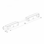 Гибкий коннектор для шинопровода Slim Magnetic 85099/00 Elektrostandard