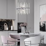 ПОДВЕСНАЯ ЛЮСТРА УМНЫЙ ДОМ 355/6 Smart хром Bogates