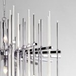 ПОДВЕСНАЯ ЛЮСТРА УМНЫЙ ДОМ 355/8 Smart хром Bogates