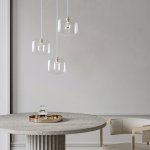 Подвесной светильник со стеклянным плафоном 50128/1 золото Eurosvet