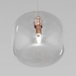 Подвесной светильник со стеклянным плафоном 50128/1 золото Eurosvet
