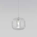 Подвесной светильник со стеклянным плафоном 50129/1 хром Eurosvet