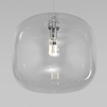 Подвесной светильник со стеклянным плафоном 50129/1 хром Eurosvet