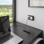 Розетка двойная влагозащ. с зазем. с защит. крышками и шторками (белый) Werkel W1172201