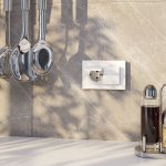 Розетка двойная влагозащ. с зазем. с защит. крышками и шторками (белый) Werkel W1172201