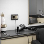 Розетка двойная влагозащ. с зазем. с защит. крышками и шторками (шампань рифленый) Werkel W1172210