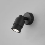 Настенный светодиодный светильник 20125/1 черный Eurosvet