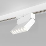 Трековый светодиодный светильник для однофазного шинопровода Garda белый 10 Вт 4200 K 85017/01 Elektrostandard