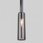 Подвесной светильник со стеклянным плафоном 50226/1 дымчатый Eurosvet